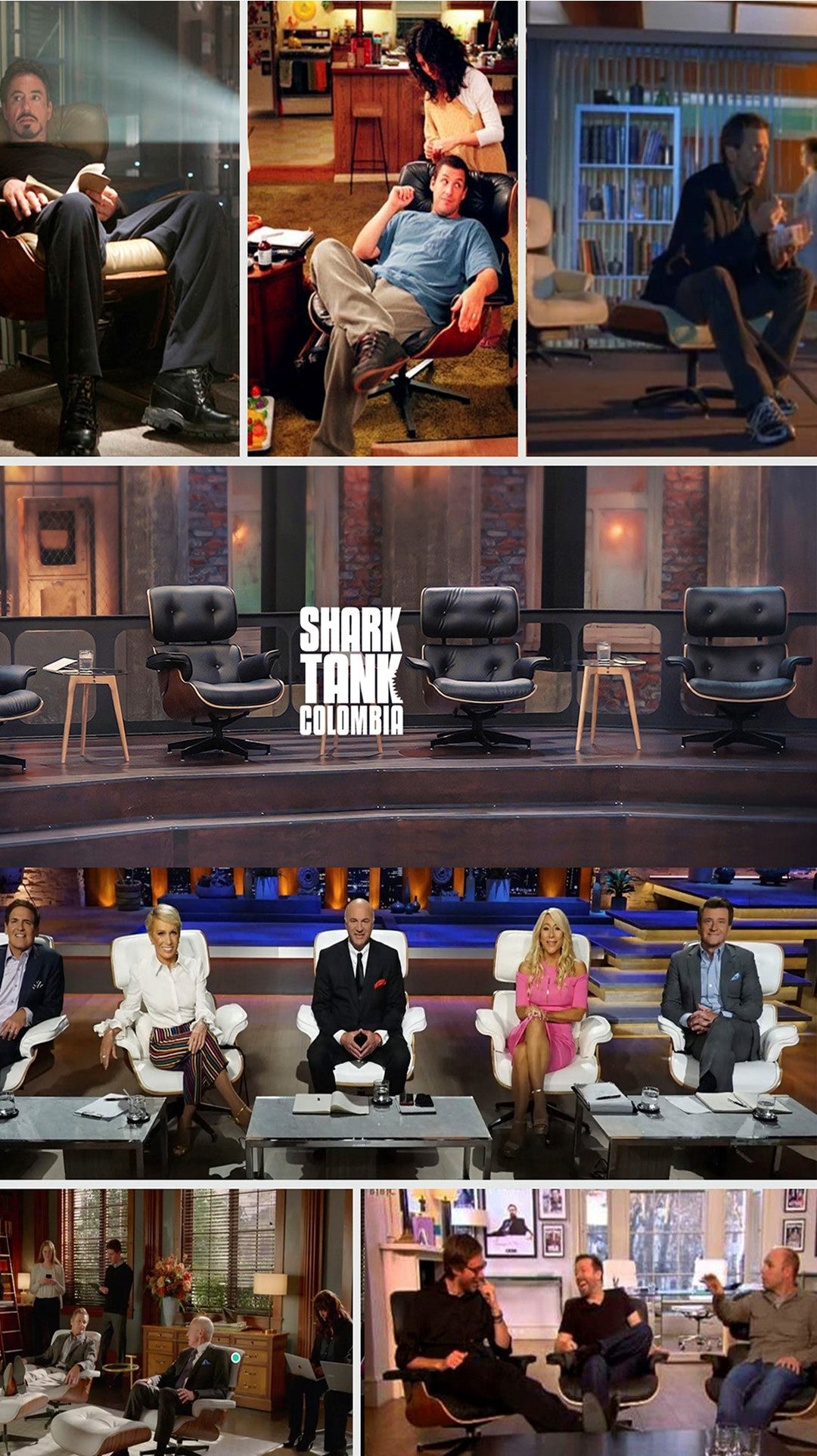 🎬 El Sillón Eames Lounge: Estrella de Cine y TV 🎬