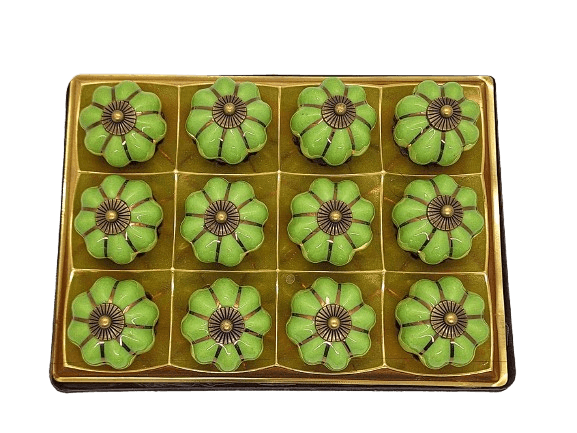 Tiradores Verdes Eazizi – Cerámica vintage ✨
