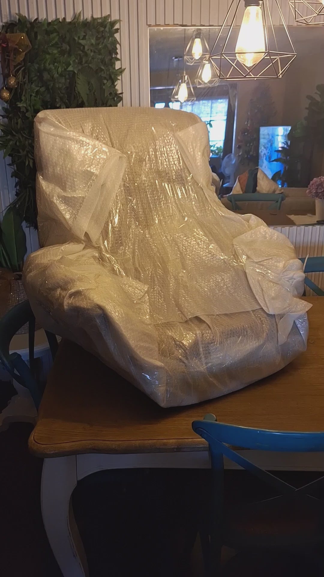Unboxing sillón estilo Eames ottoman Lounge